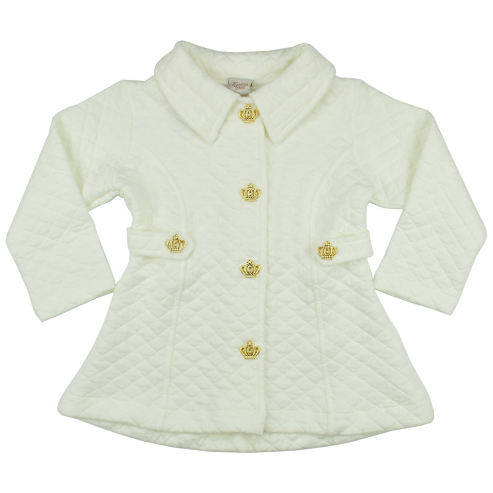 casaquinho feminino infantil